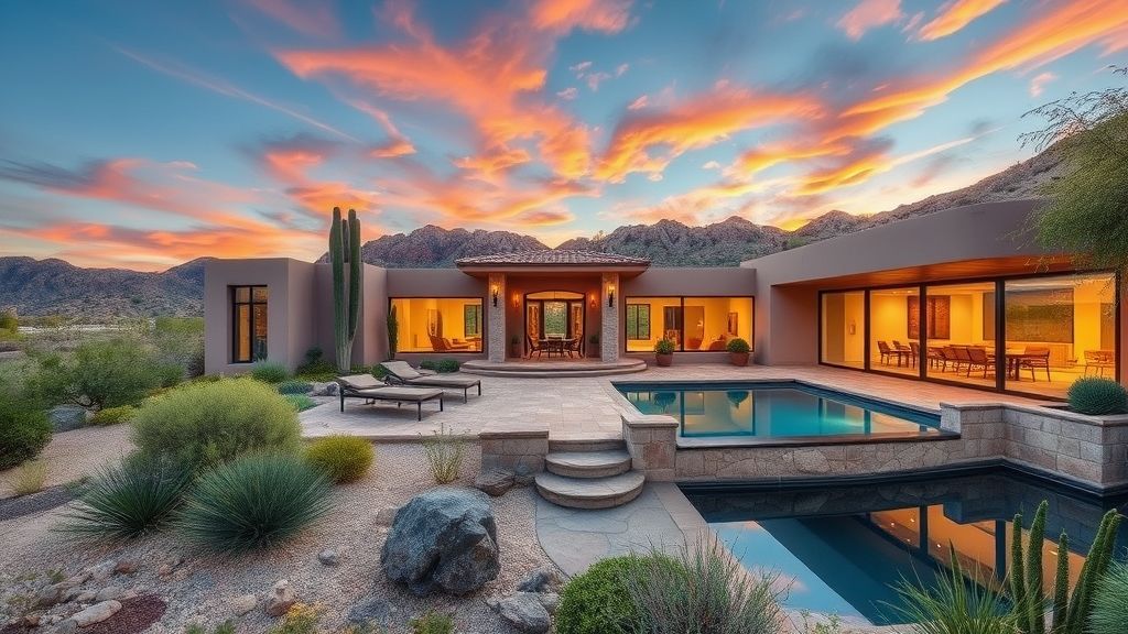 Beautiful modern home representing quality homes we work with